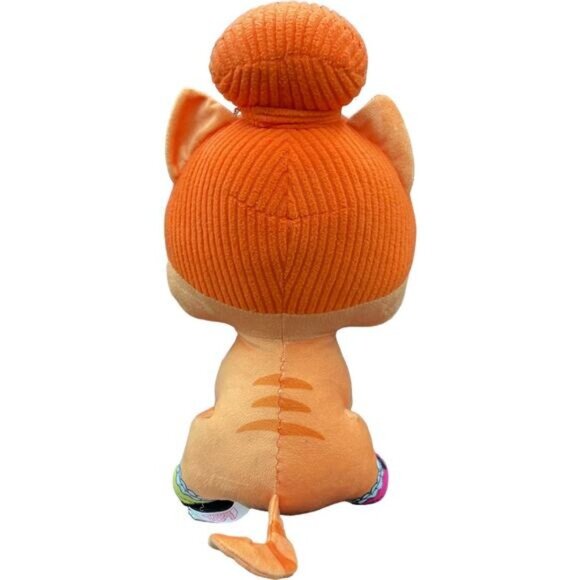 LOL Surprise Pets Neon Kitty Cat Plush Stuffed Animal Toy Orange Toy Factory 12" - Picture 3 of 6